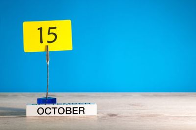 Six Tax Deadlines for October 15