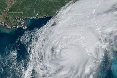 Watch live: Satellite footage shows eye of Hurricane Milton bearing down on Florida’s west coast