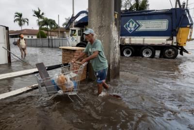 Hurricane Milton Exiting Florida, Leaving Behind Tornadoes And Flooding