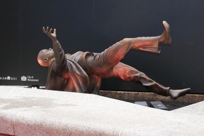 New Daniel Kaluuya statue in London has everyone making the same point