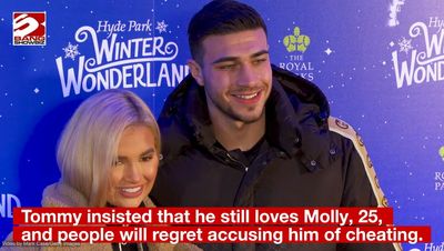 Tommy Fury awkwardly dodges questions about Molly-Mae cheating claims on This Morning