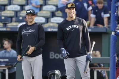 Yankees Edge Royals In Game 3 With Stanton's Heroics