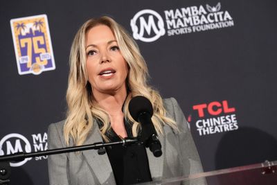 Jeanie Buss pitches wrestling as a path for female athletes