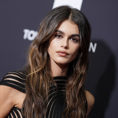 Kaia Gerber's $4,500 Little Black Dress Is an Artsy Take on Naked Dressing