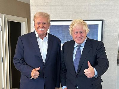 Boris Johnson defends Donald Trump over 6 January Capitol riots and Ukraine claims