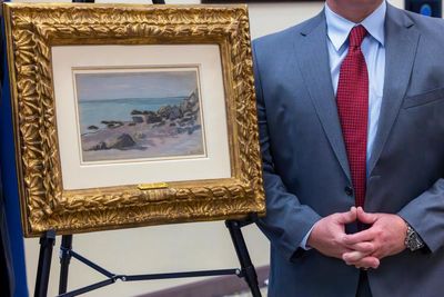 FBI returns Monet painting stolen by Nazis to family of the Jewish owners