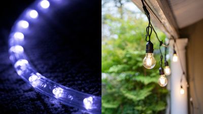 Rope lights vs string lights – experts reveal which is best for your yard