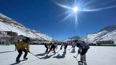 Melting ice, rising temperature a daunting challenge for Ladakh's athletes