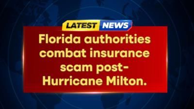 Florida Authorities Combat Insurance Scam Targeting Hurricane Victims