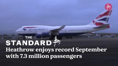 Heathrow enjoys record September with 7.3 million passengers