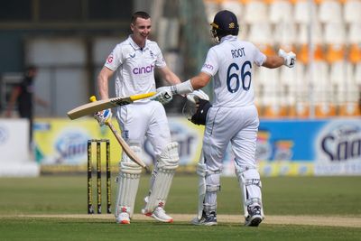 Ollie Pope hails ‘two greedy Yorkshiremen’ after ‘phenomenal’ England stun Pakistan