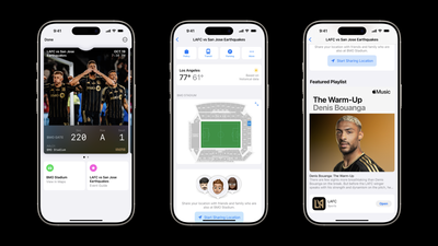 Your iPhone could soon be the perfect partner for sports events, gigs and shows