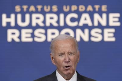 Biden Urges Trump To Help Hurricane Victims, Stop Misinformation