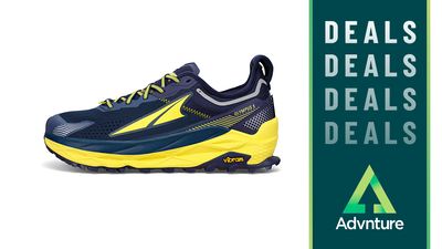 This Altra Olympus 5 is one of the most popular shoes among Appalachian Trail hikers – get them up to 30% off right now