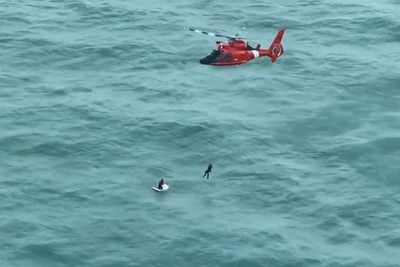 Coast Guard rescues ship captain clinging to cooler in Gulf of Mexico after Hurricane Milton