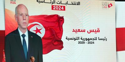 Tunisia’s young democracy flounders as its president wins a second term