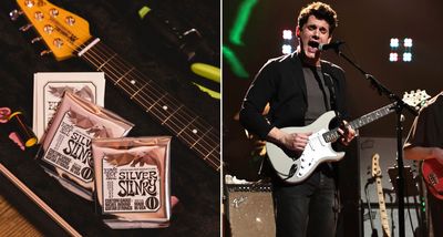 “I’ve always said that I don’t play the guitar, I play the strings”: Ernie Ball and John Mayer team up for signature Silver Slinky guitar strings in a unique gauge that could be the Goldilocks option between heavy and light