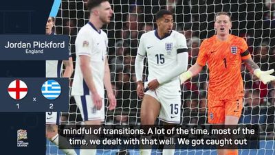 Jordan Pickford makes surprise claim over failed England experiment against Greece: 'Not far off'