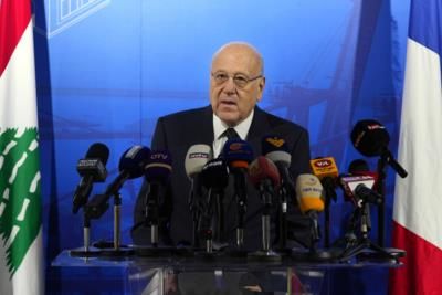 Lebanon's PM Mikati Pushes For Ceasefire Amid Regional Tensions