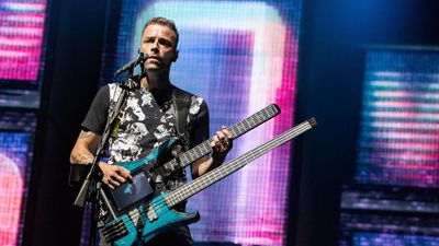 “I tried it fingerstyle, and that didn't work. As a joke, somebody said, ‘Why don't you try slap bass?’ Everyone was laughing. Then we went back and listened to it…” Chris Wolstenholme switched up his tone and technique on Muse’s The Resistance