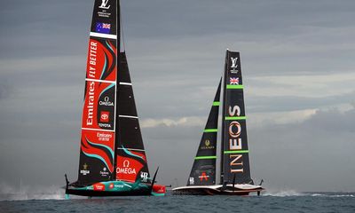 Great Britain make stuttering start to historic bid for America’s Cup glory