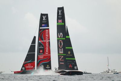 Sir Ben Ainslie and Britain chase famous comeback in America’s Cup after New Zealand’s perfect start