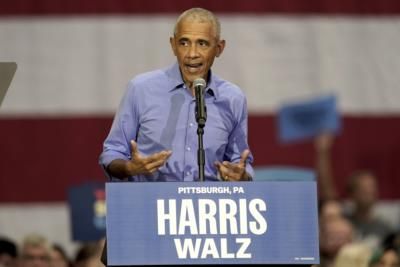 Barack Obama Urges Black Men To Support Kamala Harris