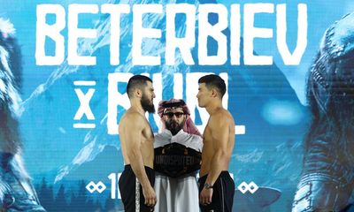 Artur Beterbiev beats Dmitry Bivol to win undisputed light heavyweight championship – as it happened