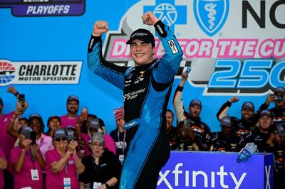 Sam Mayer saves Xfinity title hopes with dramatic Roval win