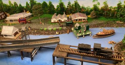 Focus on Swansea's old town in miniature