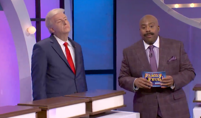 SNL mocks Melania Trump’s absence from campaign trail in Family Feud spoof