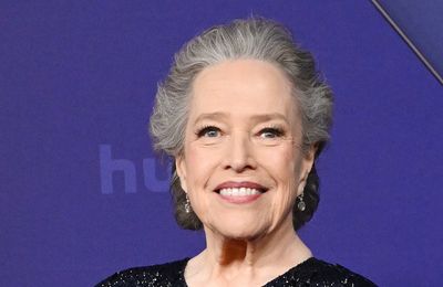 Kathy Bates cried 'tears' of joy when she realised just how much weight she had lost