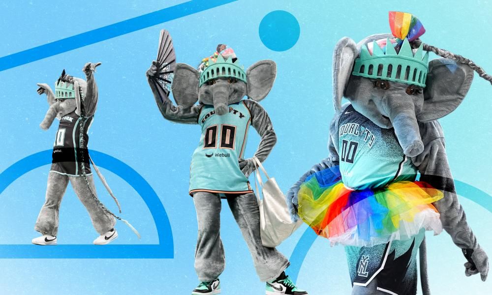 Ellie the Elephant the viral mascot twerking her way…