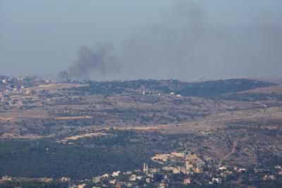 Four Lebanese Red Cross Volunteers Injured In Israeli Airstrike