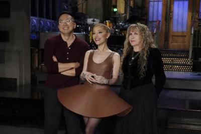 Ariana Grande Hosts 'SNL' With Stevie Nicks As Musical Guest