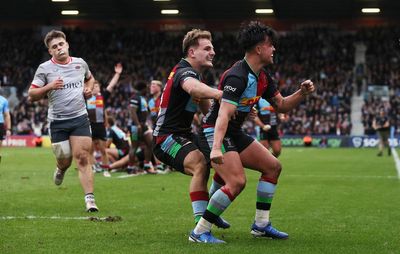 Harlequins end Saracens’ perfect start in battling Premiership win