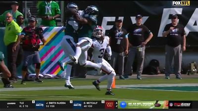 Eagles Defenders Comically Collide Trying to Intercept Terrible Deshaun Watson Pass