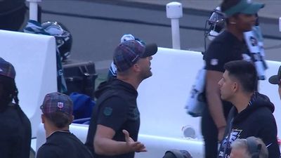 Cameras Caught Nick Sirianni Talking Trash to Fans as Eagles Beat Browns