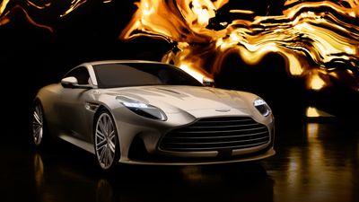 Aston Martin DB12 Goldfinger Edition contains real gold, but no ejector seat