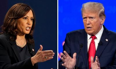 Donald Trump is ‘increasingly unstable and unhinged’, says Kamala Harris – as it happened