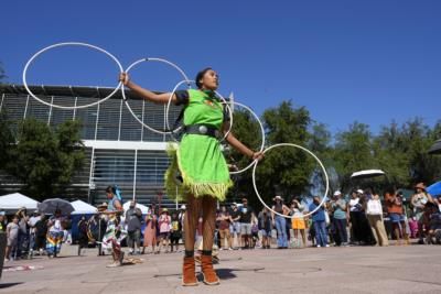 Native Americans Mobilize For Indigenous Peoples Day Voter Outreach