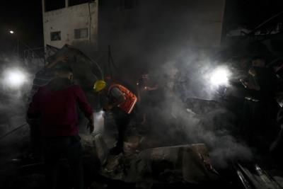 Israeli Airstrike On Gaza Hospital Kills Four, Injures Dozens