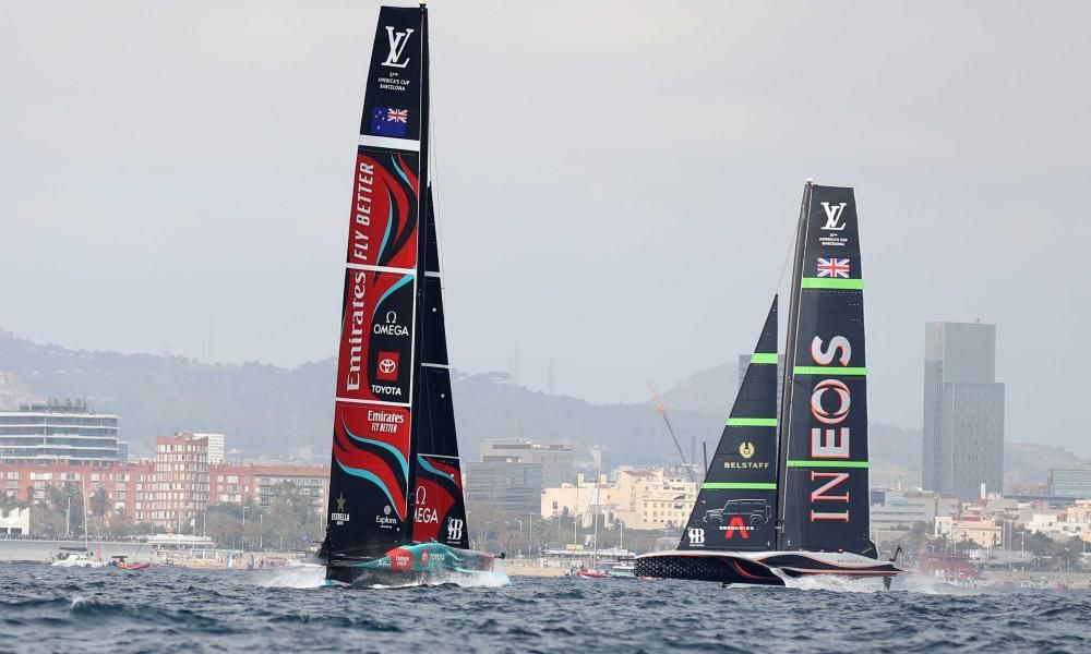 America’s Cup 2024 race four live