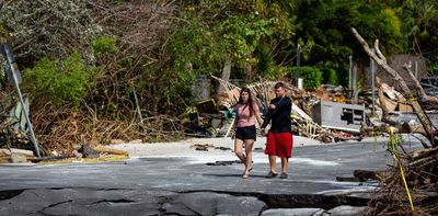 A devastating hurricane doesn’t dramatically change how people vote – but in a close election, it can matter