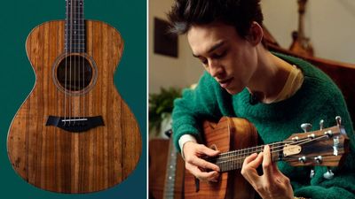 “It never existed before, at least to my knowledge”: Jacob Collier’s custom five-string Taylor – which paved the way for his game-changing Strandberg – has been launched as his latest signature guitar