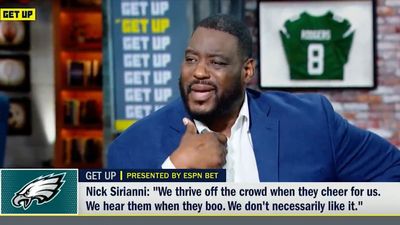 Damien Woody Blasts 'Clown' Nick Sirianni for Talking Trash to Philly Fans