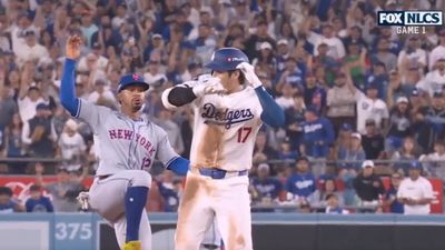 Shohei Ohtani Came So Close to Being Beaned in Head by Francisco Lindor's Hard Throw