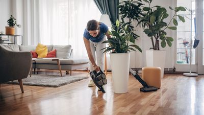 How to clean a hardwood floor