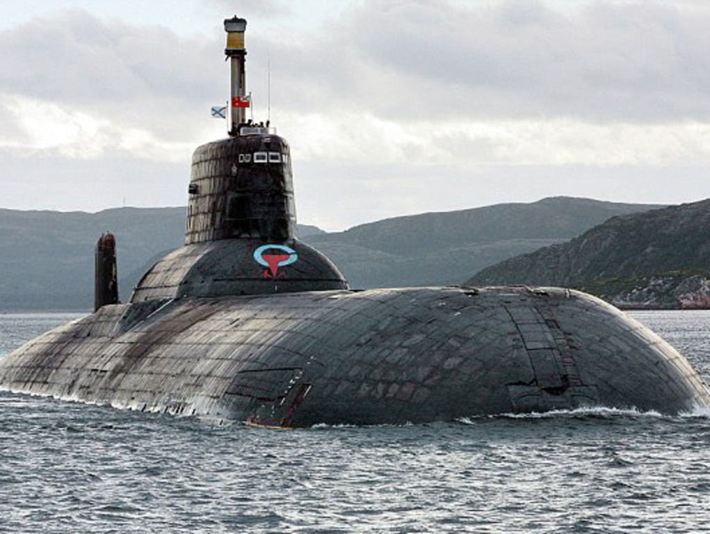 Russian submarines spotted in the Irish sea in the…