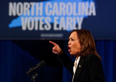 Kamala Harris promises ‘opportunity’ for Black men amid waning support